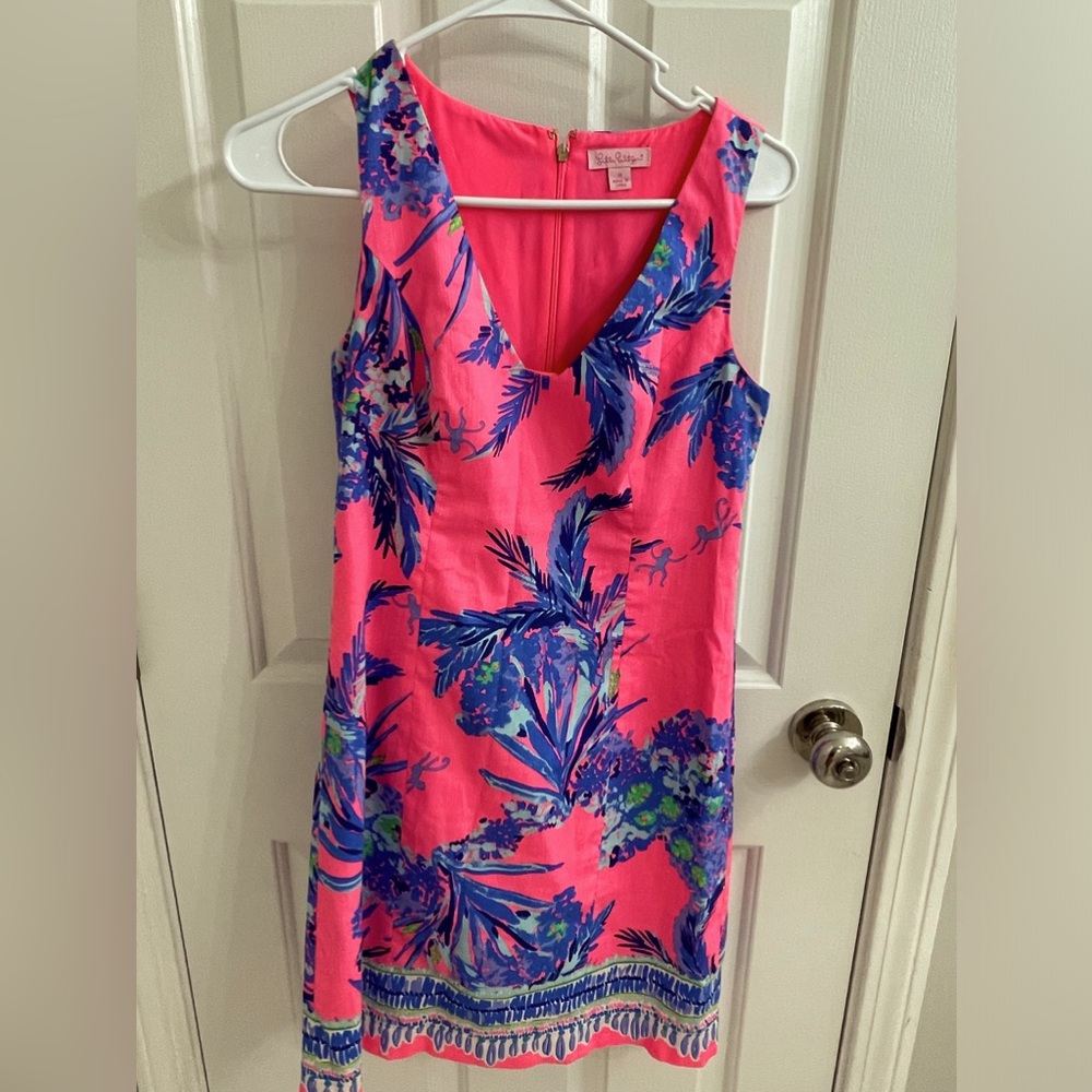 Lily Pulitzer Size 0 Shift Dress